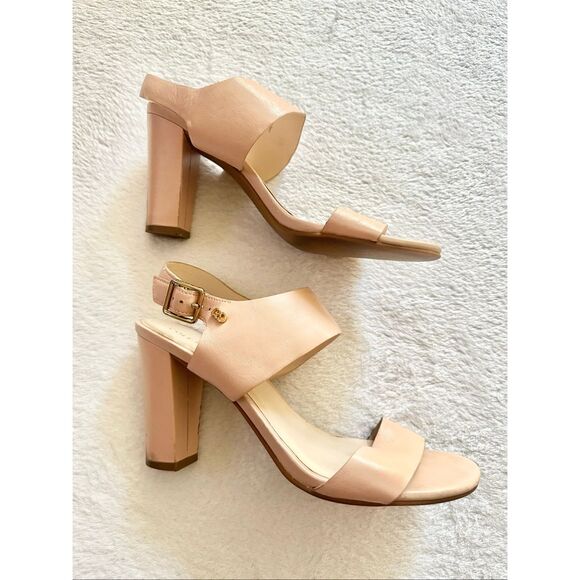 Cole Haan Octavia Sandal - Canyon Rose Leather Light Pink Heels - 7 - Picture 3 of 12